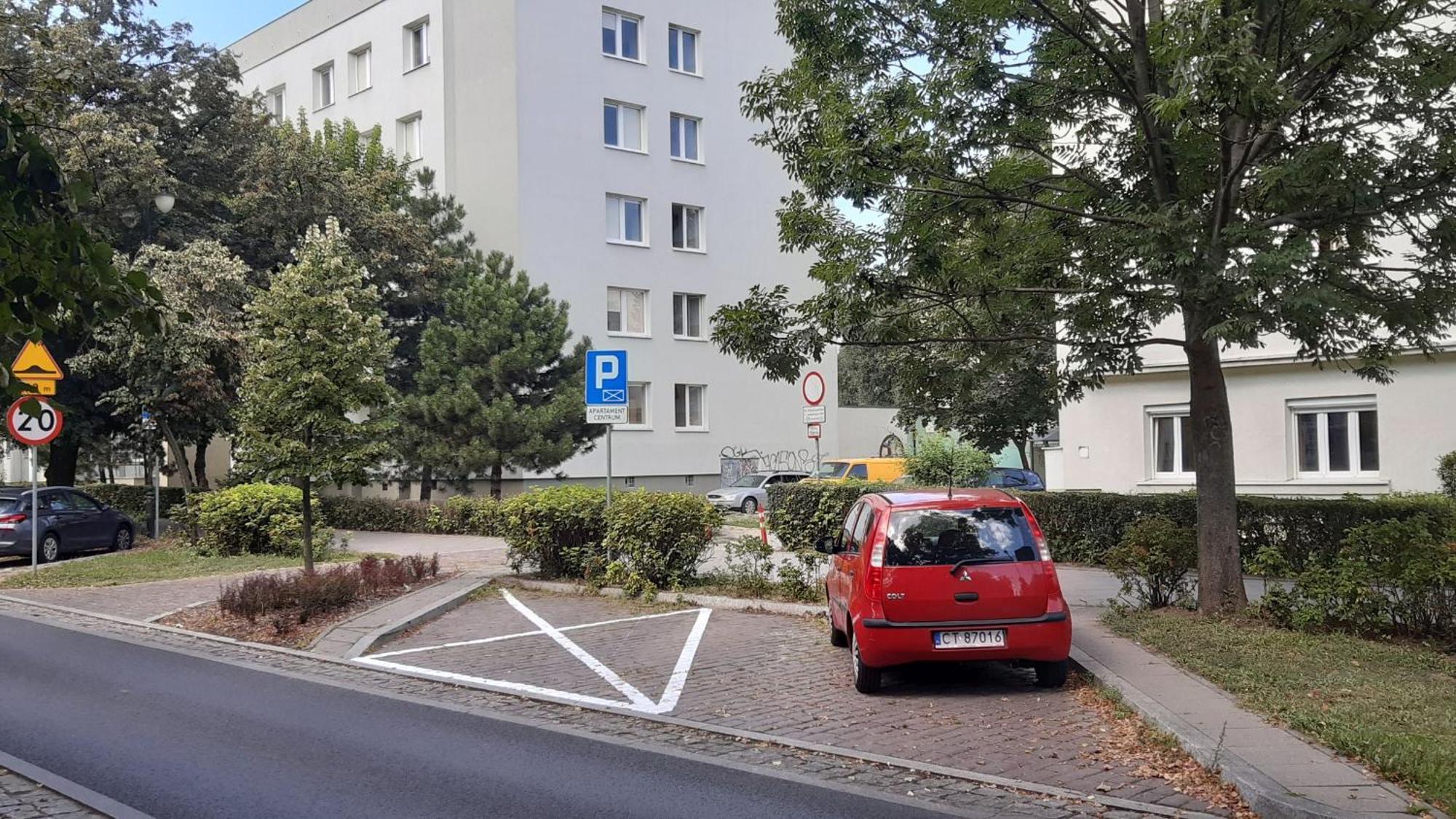 Apartament Centrum Z Miejscem Parkingowym Stary Toruń Kültér fotó
