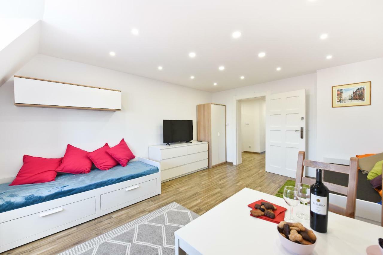 Apartament Centrum Z Miejscem Parkingowym Stary Toruń Kültér fotó